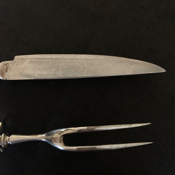 Silverplate Carving Set - Picture 3 of 6